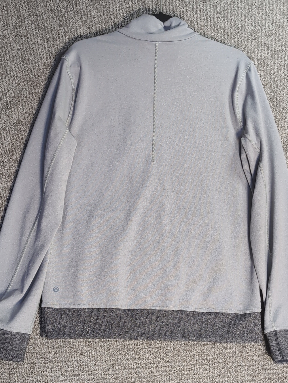 Lululemon Six Pack Jacket - Bomber/Track Jacket - Size Medium In Light Gray - Picture 6 of 11